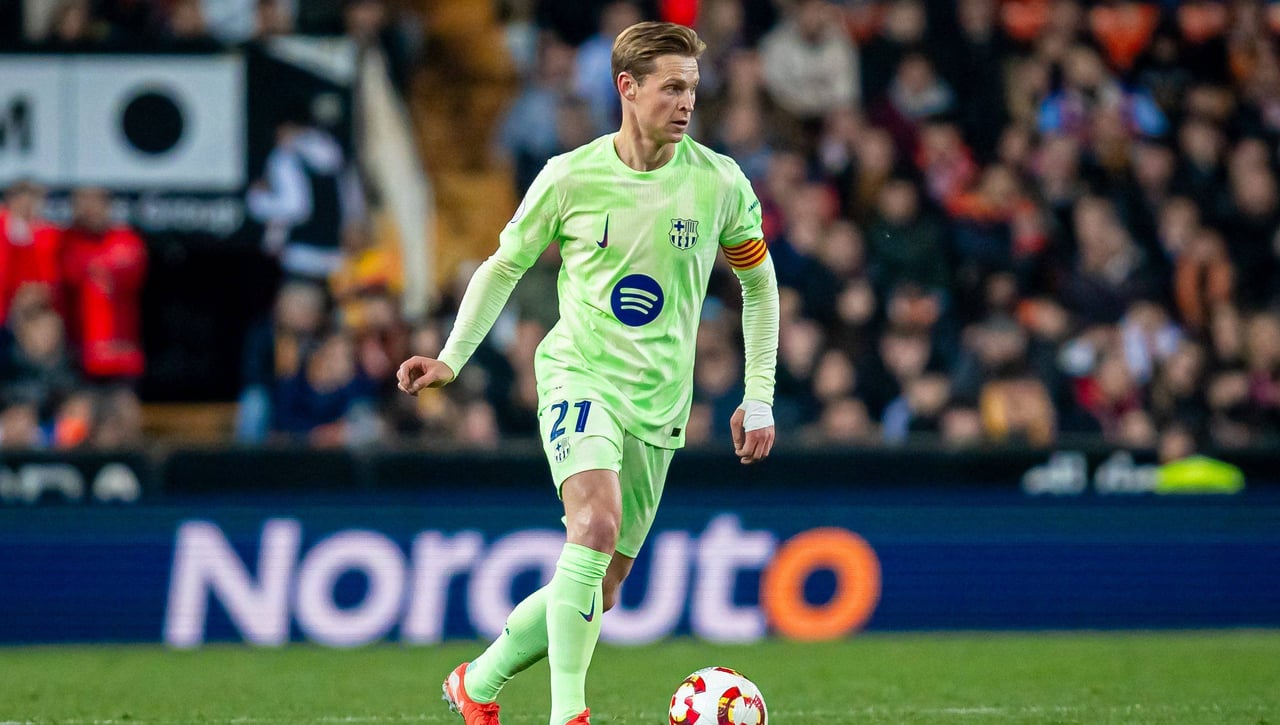 De Jong, estancado 