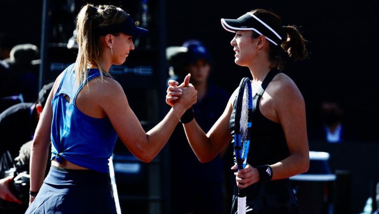 Garbiñe Muguruza confía en recuperar su nivel