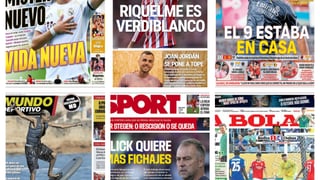 Gonzalo García se postula, la salida de Ansu Fati al Mónaco, Riquelme y el Betis... así vienen las portadas de hoy