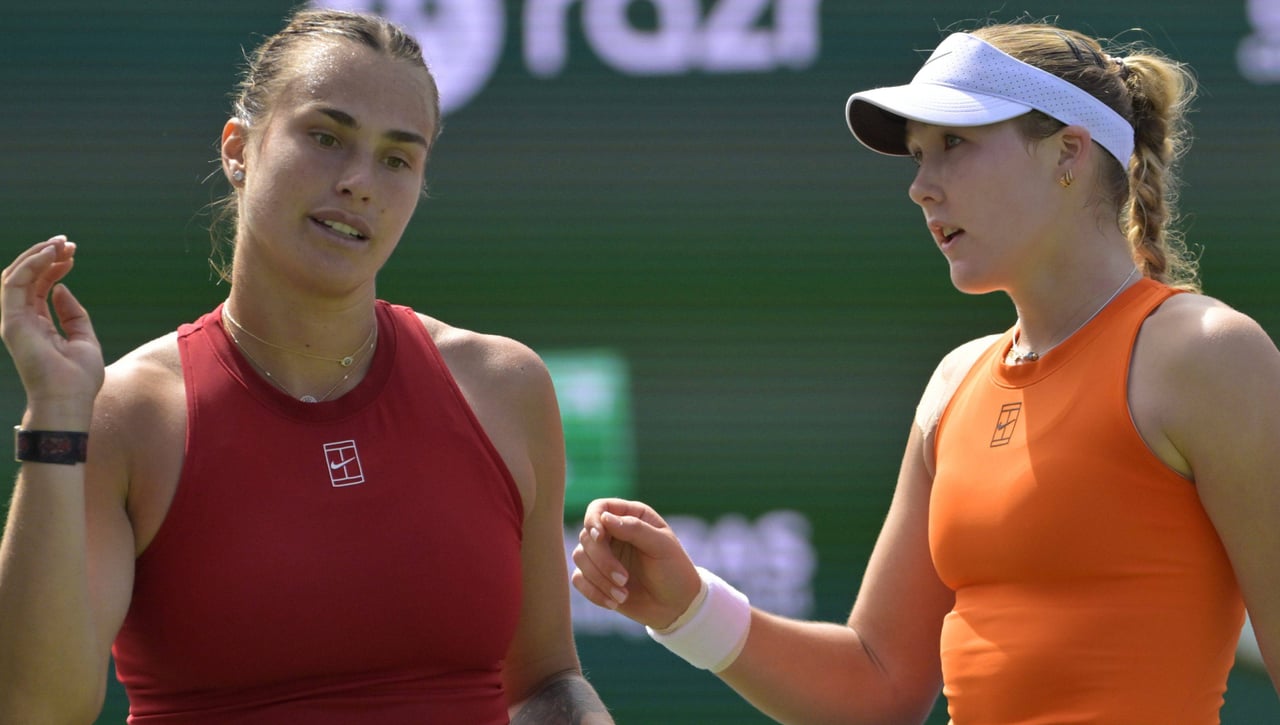 Sabalenka no se lo perdona a Andreeva