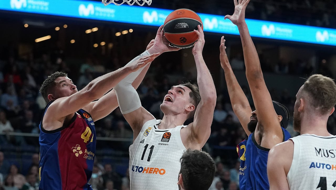 Barça - Real Madrid, en directo hoy el partido de la Liga Endesa 2025 de baloncesto en vivo