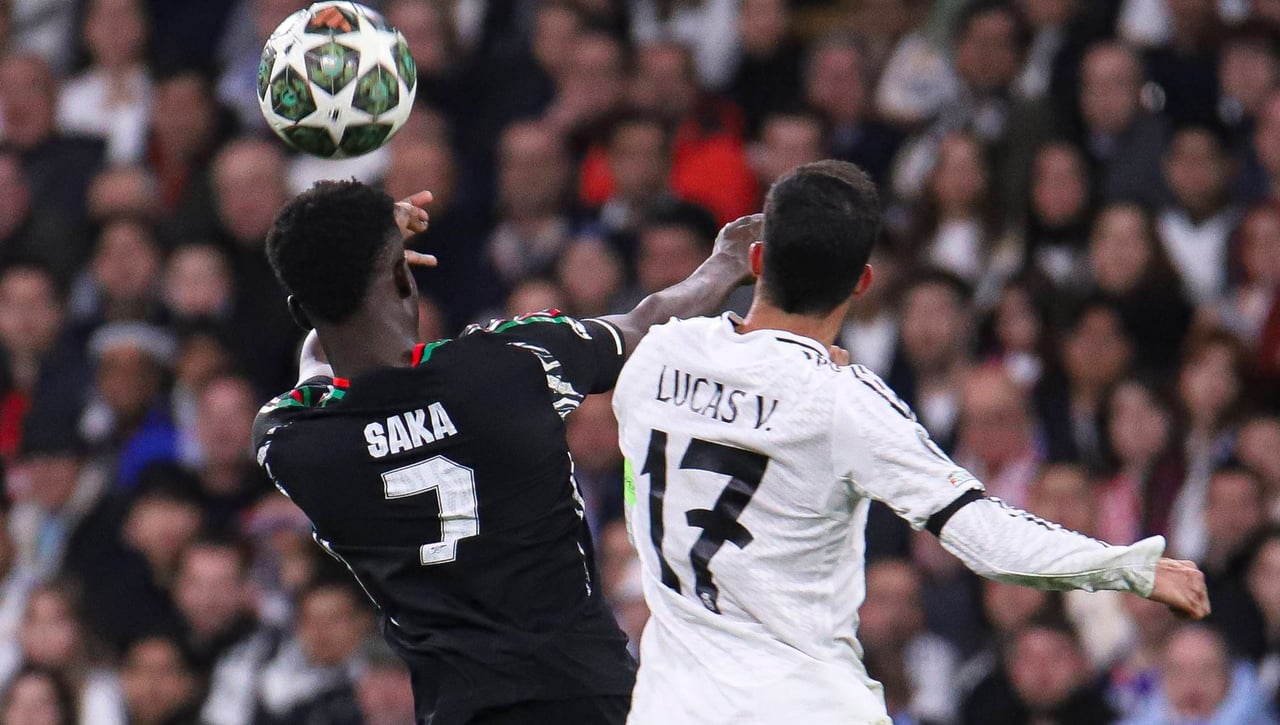 Real Madrid 1-2 Arsenal: Arteta 'Saka' de la Champions League al club blanco