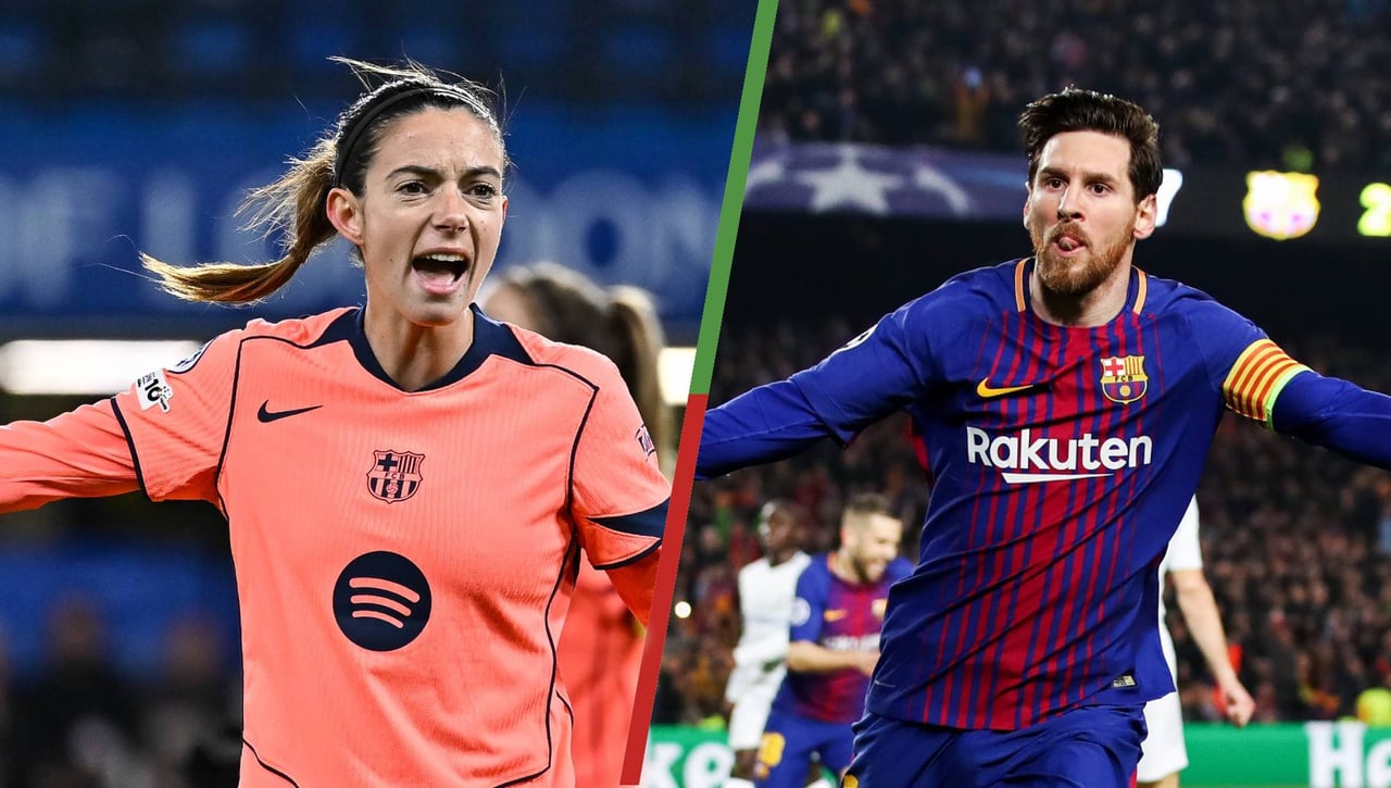 Aitana Bonmatí responde a las comparaciones con Messi: ''Él está a otro nivel''