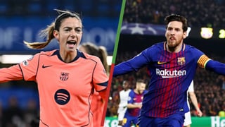 Aitana Bonmatí responde a las comparaciones con Messi: ''Él está a otro nivel''