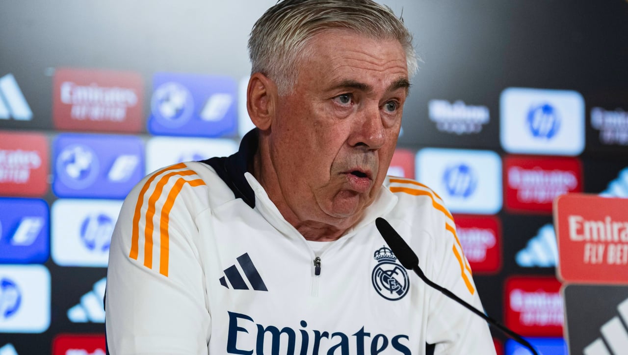 Ancelotti aclara la suplencia de Rodrygo y subraya que "faltaban cinco defensas"