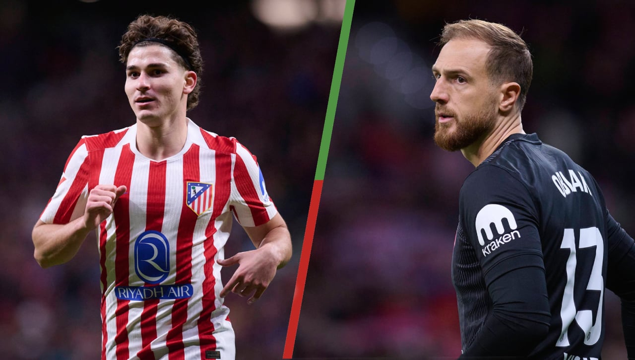 El Atlético de Madrid, en alerta: Sin Julián Álvarez, sin Oblak y sin Musso