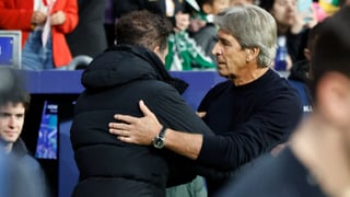Pellegrini, "muy amargado" por la derrota del Betis ante el Atlético