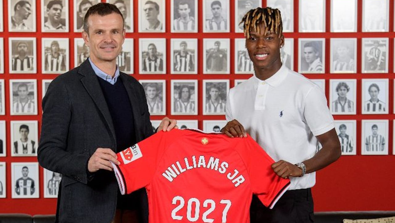 La renovación de Nico Williams ya es oficial pero el Athletic Club se guarda una carta