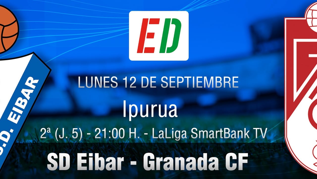 Eibar - Granada: acabar con la maldición de Ipurúa (previa y posibles alineaciones)