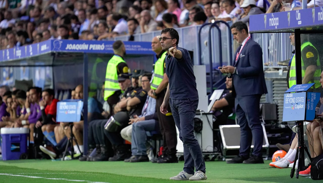 Asier Garitano señala al arbitraje y se acuerda del Oviedo