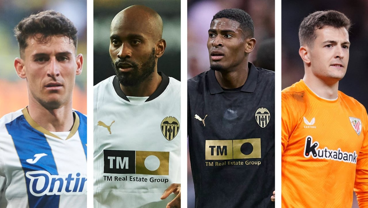 Dani Raba y Foulquier, sí; Mosquera y Agirrezabala, tal vez