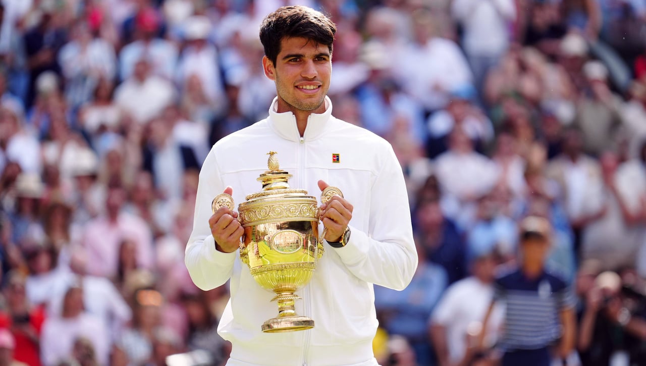 Carlos Alcaraz, rey de Wimbledon