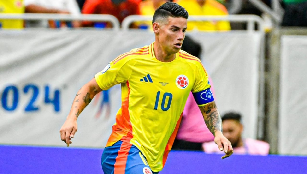 Aterriza James Rodríguez de nuevo