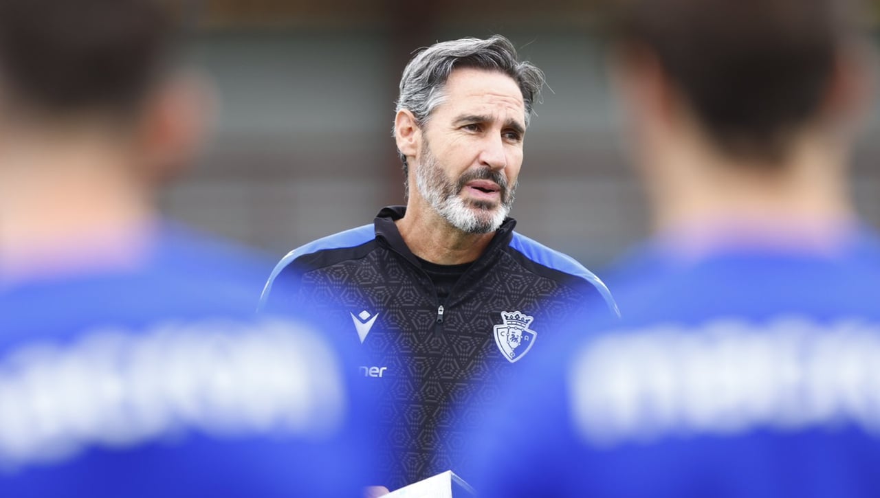 Vicente Moreno le pone un "pero" a la dupla Aimar Oroz – Bryan Zaragoza