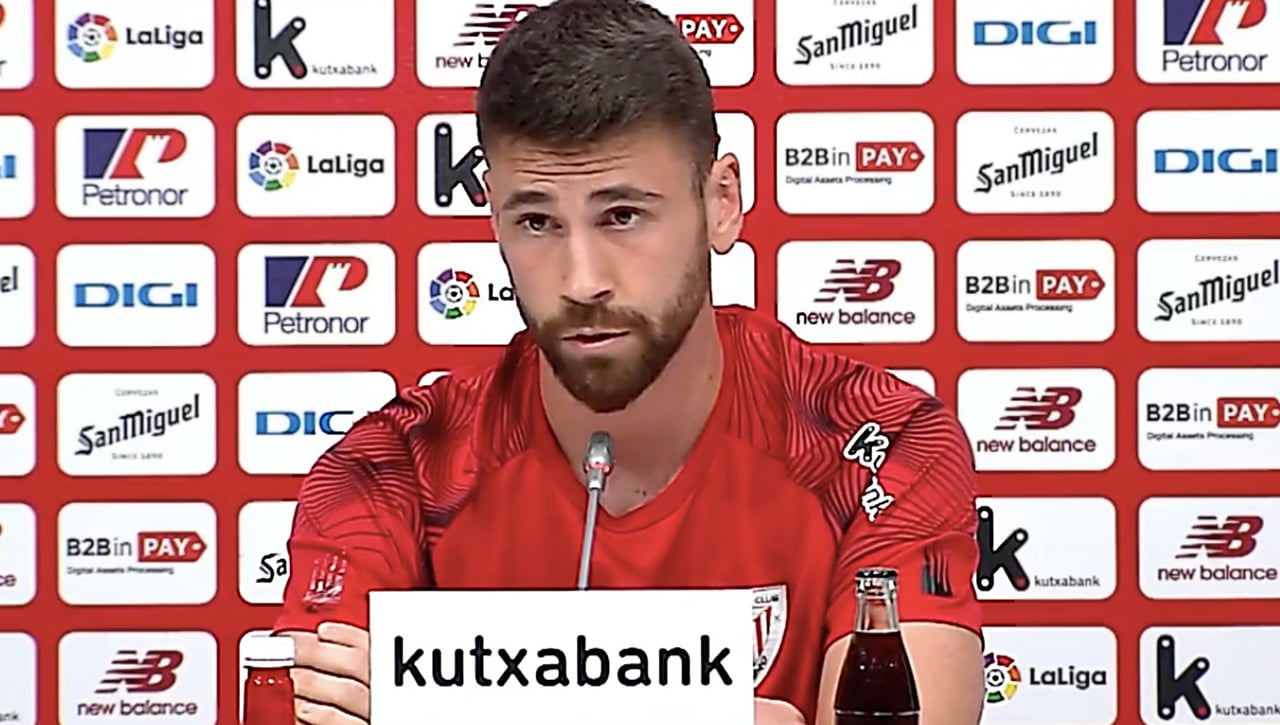 Unai Simón da un toque de atención al Athletic