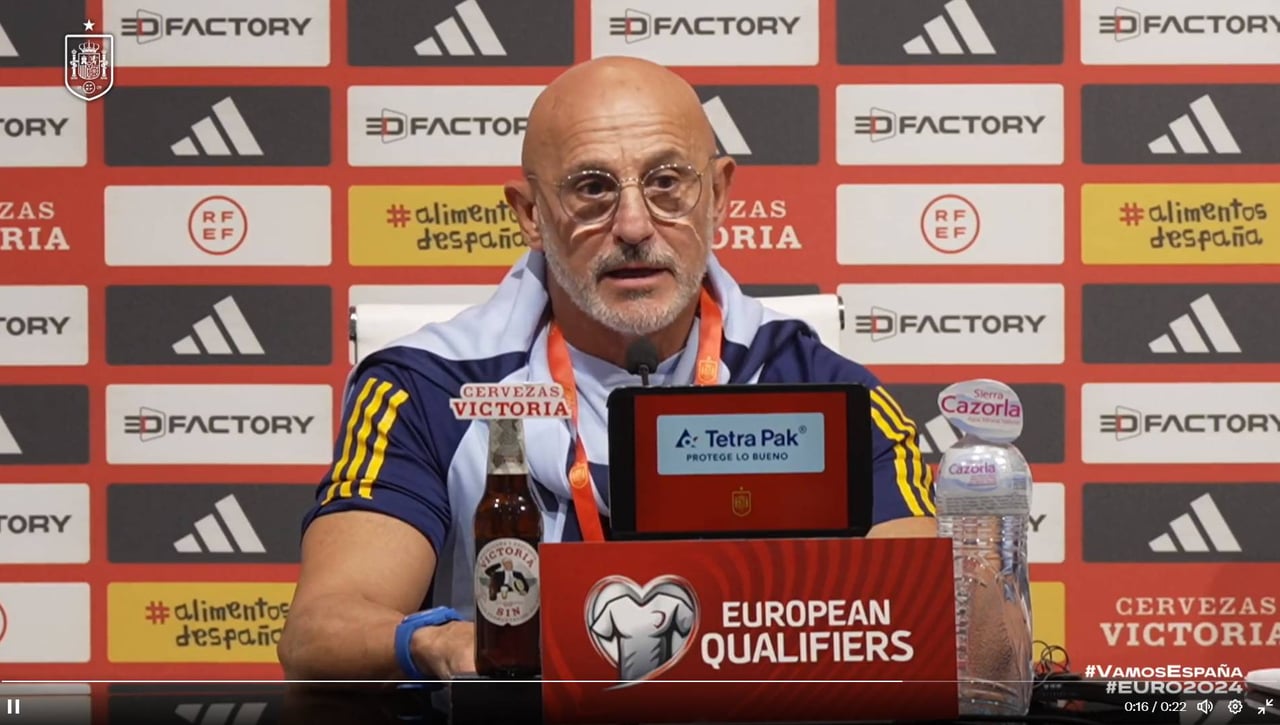 De la Fuente no esconde su opinión sobre la dimisión de Rubiales en la previa del España-Chipre
