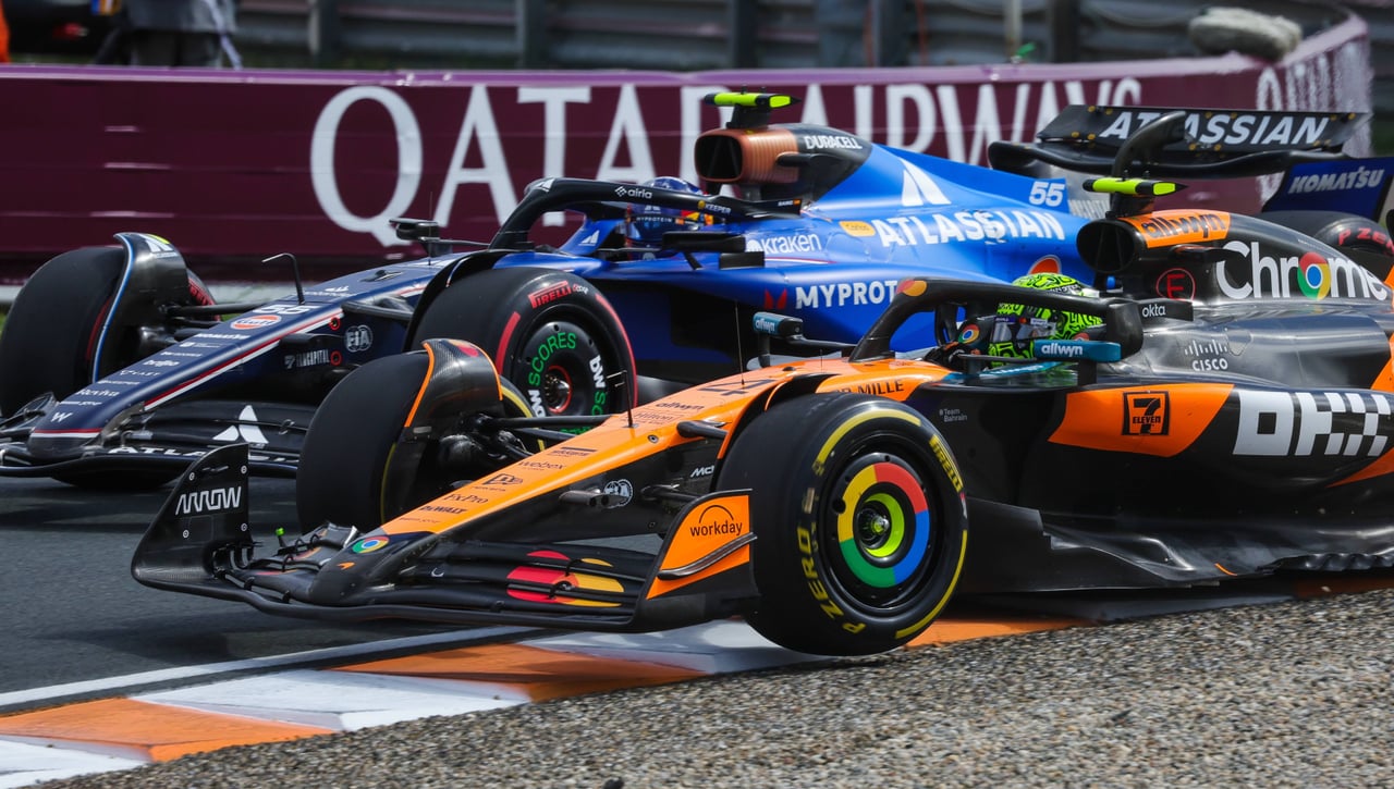 F1 GP de Países Bajos 2025 |  Pole y parrilla completa del Gran Premio de Fórmula 1: Fernando Alonso es décimo y Carlos Sainz noveno