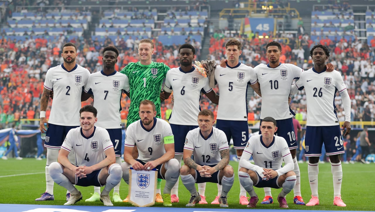 Así juega Inglaterra, el rival de España en la final de la Eurocopa 2024