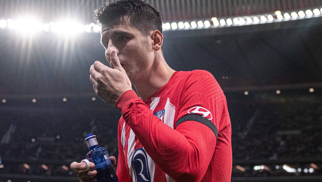 Morata da el susto frente al Valencia