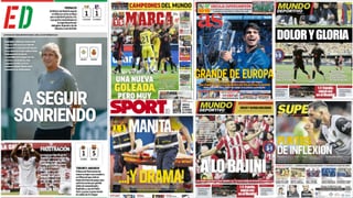 Un Barça imparable, Ter Stegen, Rodri, Carlos Alcaraz, Unicaja… Así vienen las portadas