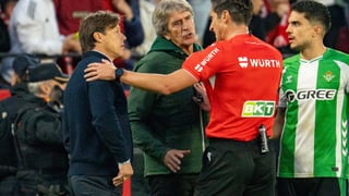 Almeyda acusa al Betis de provocar a la afición del Sevilla: "Si ganas, sé humilde y respeta"