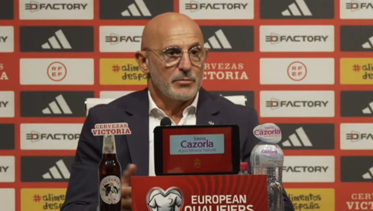 Luis de la Fuente, con "motivos" para estar "feliz"