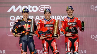 Confirmada la sanción que cambia el podio de MotoGP en Qatar