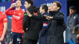 Marcelino le da un toque a su Villarreal: "No hemos hecho merecimientos para ganar" 