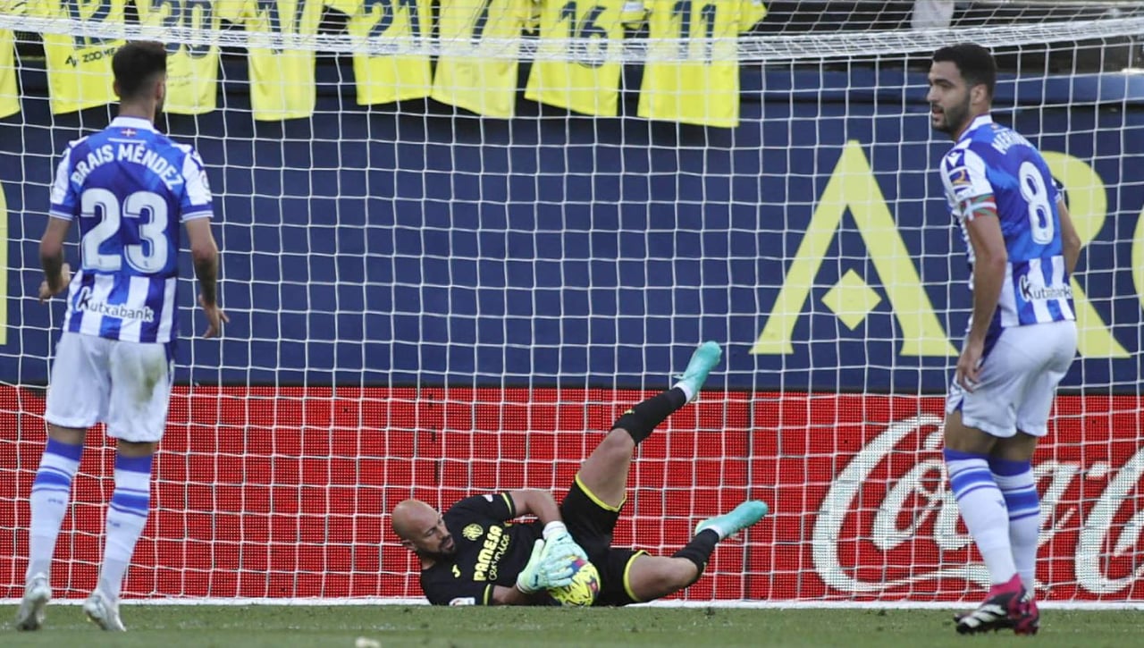 La Real Sociedad y el Villarreal, con el mismo 'parapenaltis' en su agenda