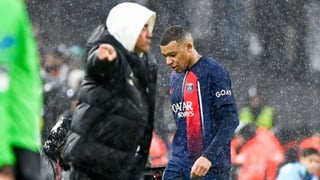 Luis Enrique termina por 'echar' a Mbappé