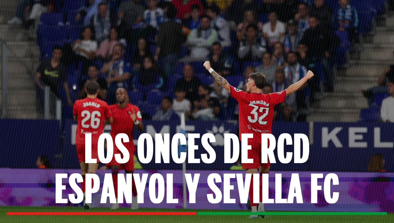 Alineaciones Espanyol - Sevilla: alineaciones confirmadas de RCD Espanyol y Sevilla FC para la jornada 13 de LaLiga EA Sports