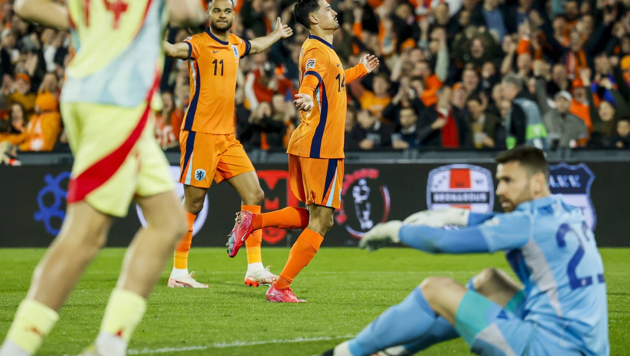 Países Bajos 2-2 España: Mikel Merino conecta a 'La Roja'