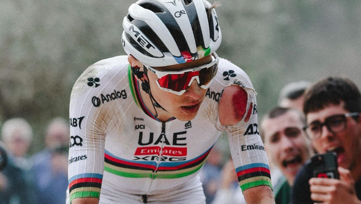  Lance Armstrong la lía con Tadej Pogacar