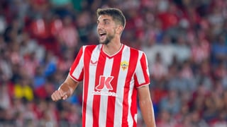 Édgar lo deja claro: "No me arrepiento de haber fichado por el Almería"