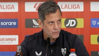 Quique Sánchez Flores, del Sevilla, emocionado al recordar a su padre, ex del Betis