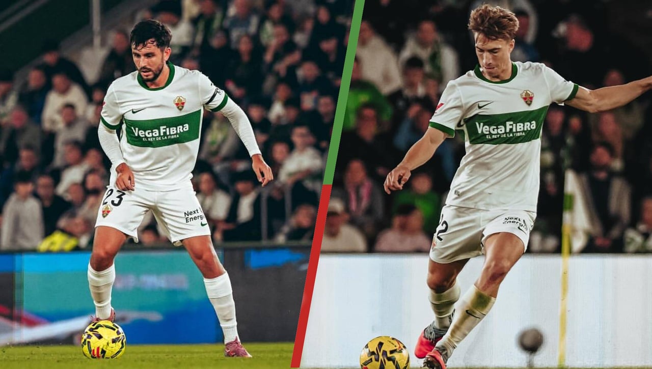 Víctor Chust y Affengruber, doble contratiempo en la defensa del Elche para el duelo ante el Getafe