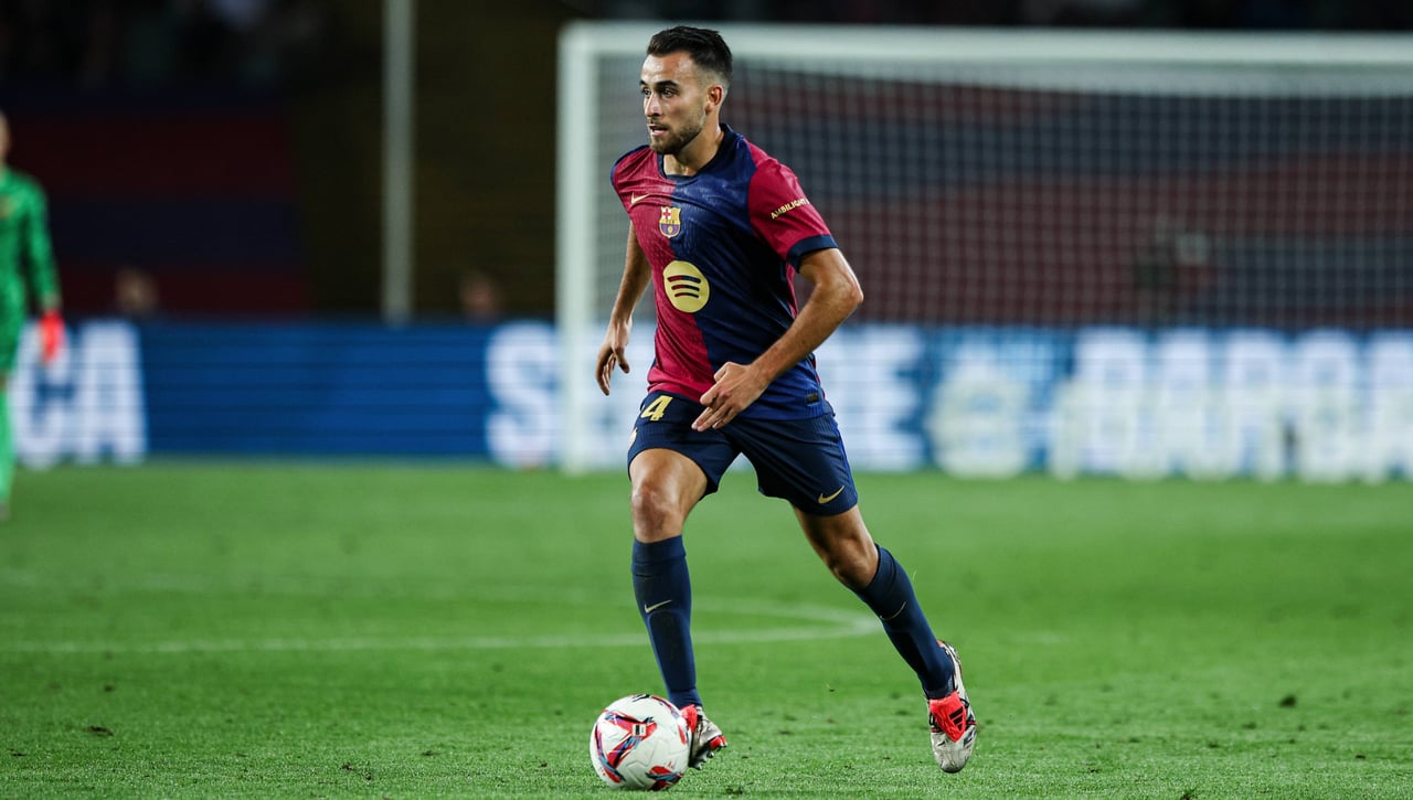 Eric García, con Cesc Fábregas