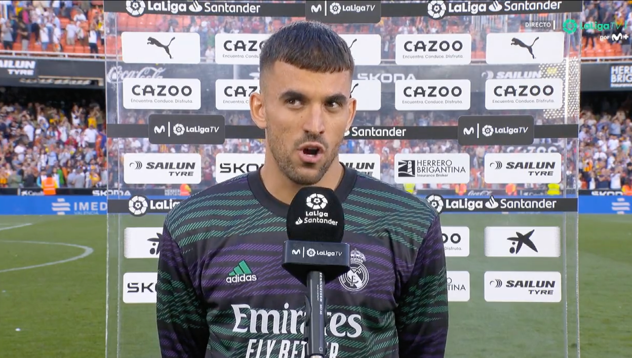 Dani Ceballos da la cara