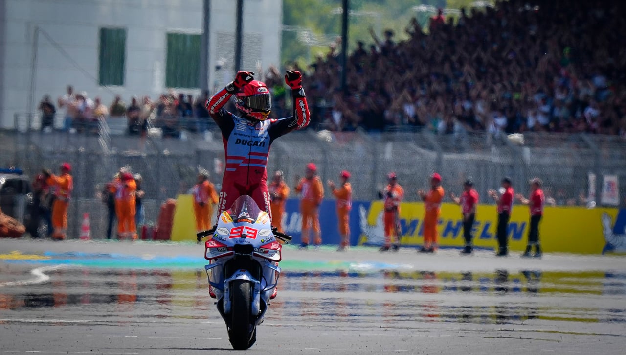 Marc Márquez se mete en un lío en Barcelona