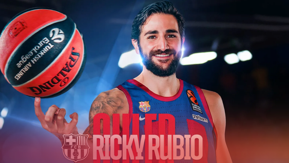 ¡Oficial! Ricky Rubio ficha por el Barça