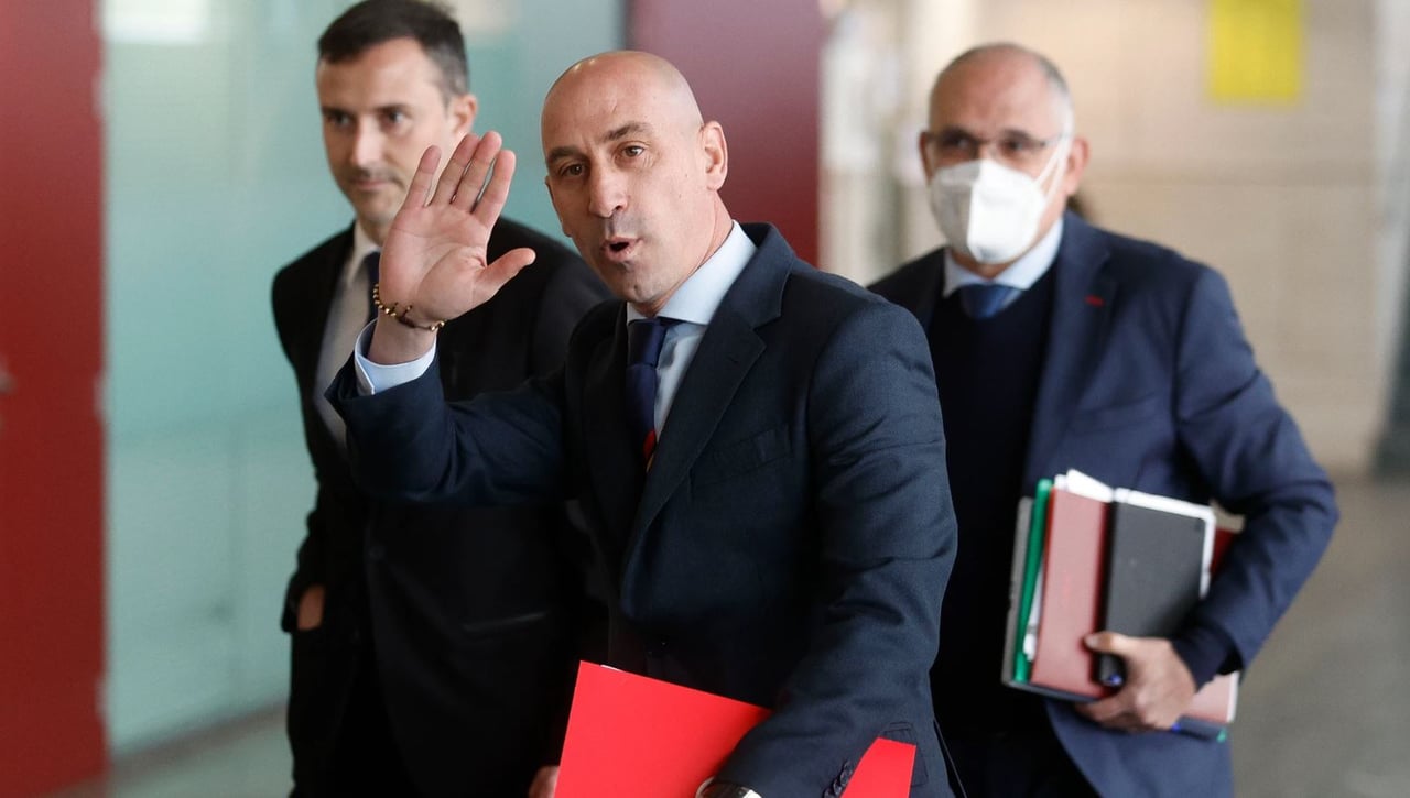 La 'respuesta' de Rubiales al comunicado de Sevilla, Valencia y Villarreal