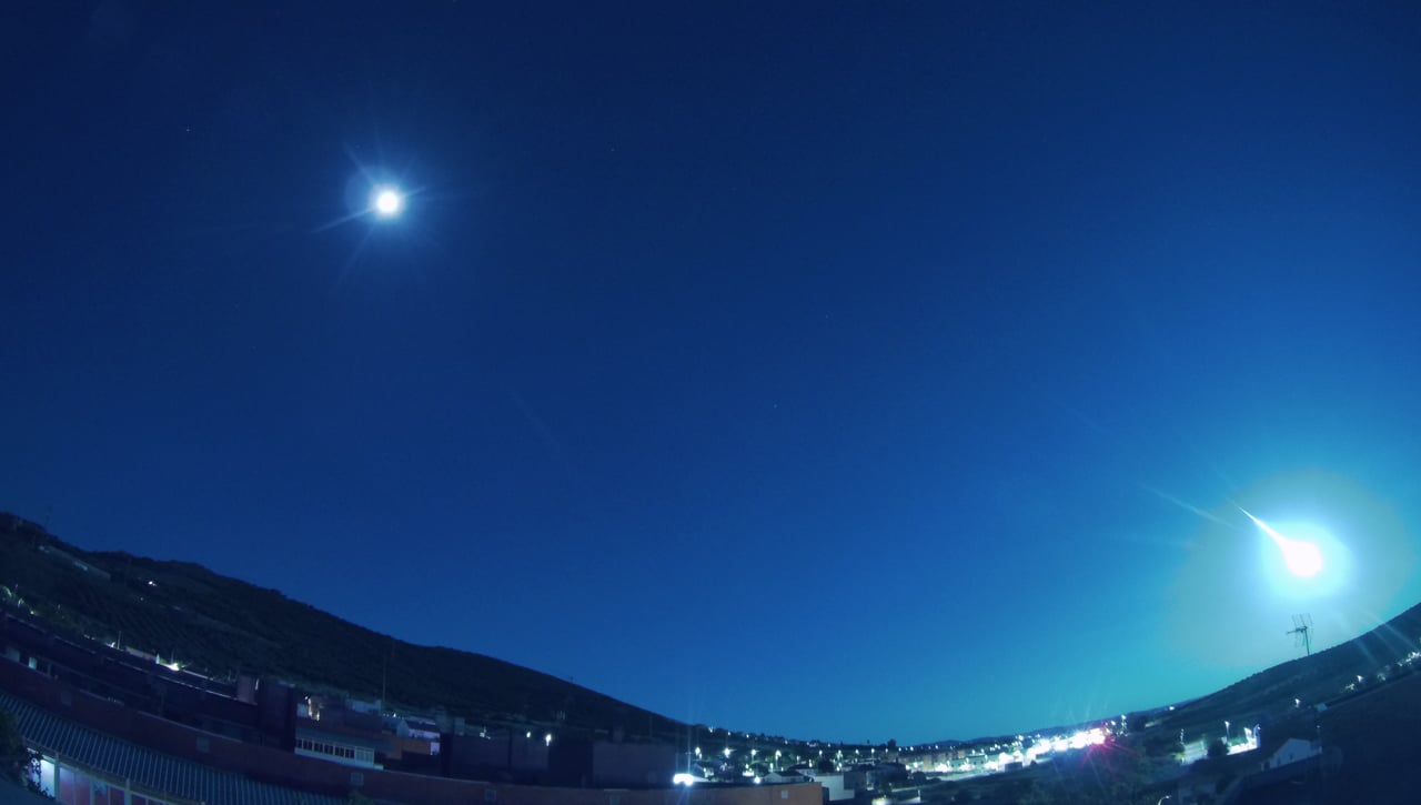 Tras la aurora boreal, llega un meteorito a Andalucía