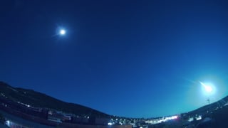 Tras la aurora boreal, llega un meteorito a Andalucía