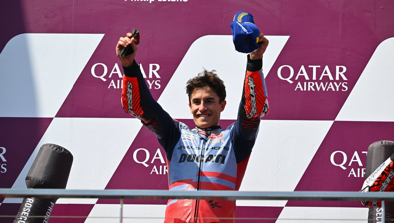 Marc Márquez, impresionado con Ducati