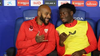 Al Sevilla FC le invade el 'buen rollo' cuando visita al RCD Espanyol