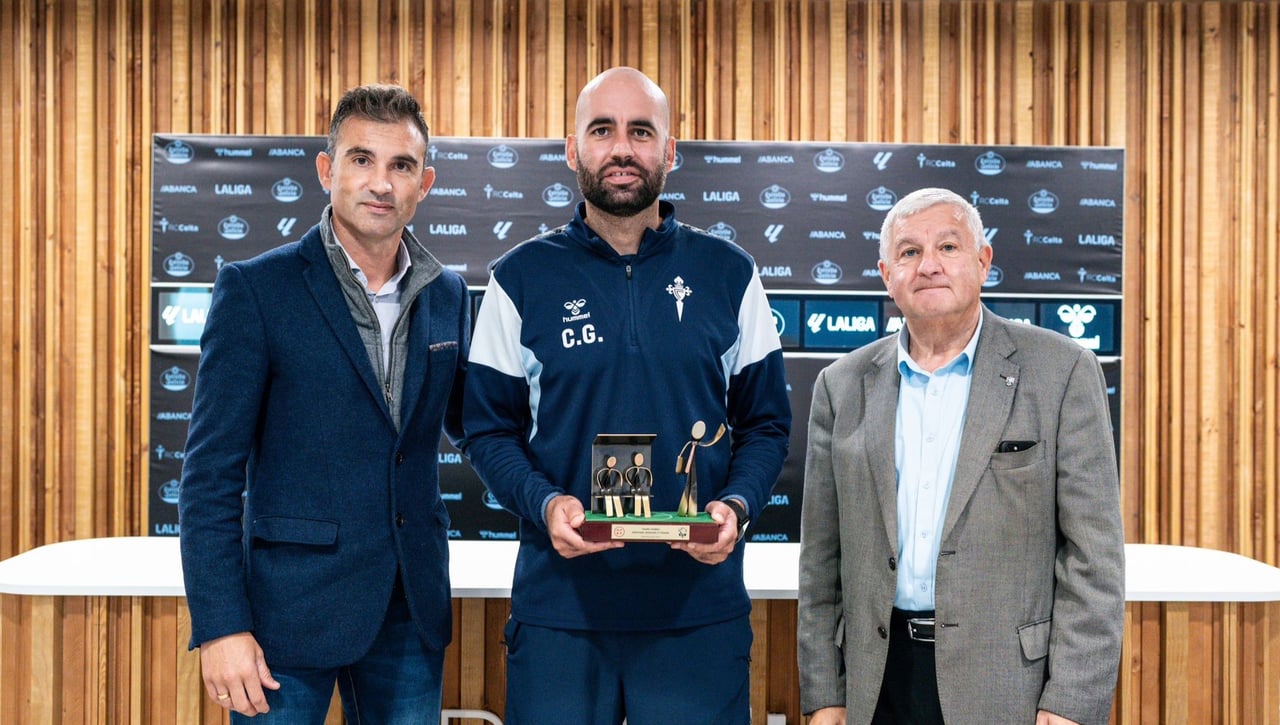 Nuevo premio a Claudio Giráldez