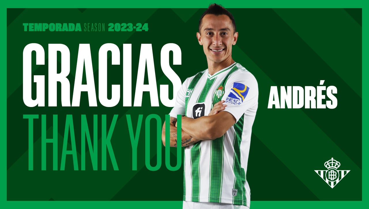 El Betis hace oficial la marcha de la "leyenda" Guardado y Club León le da la bienvenida