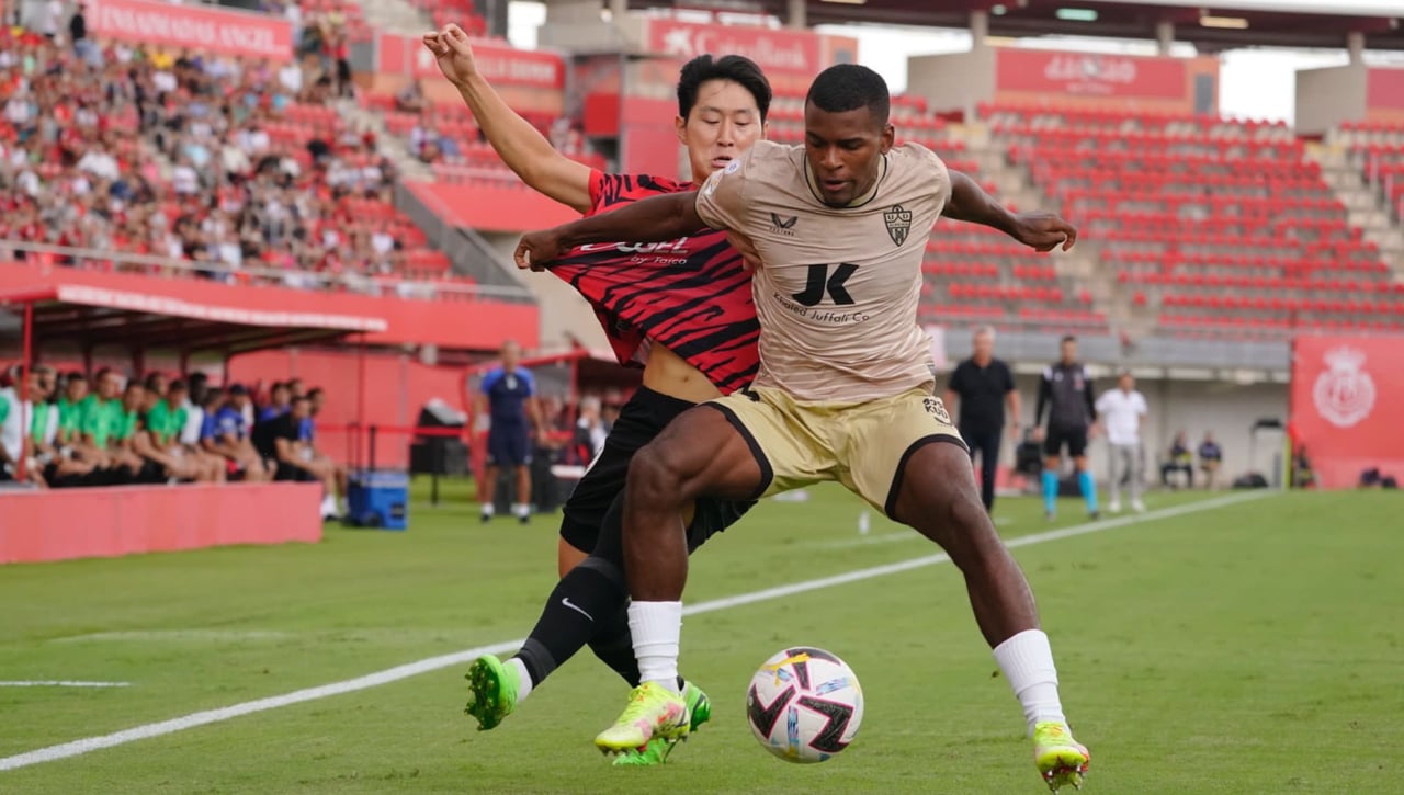 RCD Mallorca 1-0 UD Almería: Maffeo dicta sentencia y reaviva las dudas del Almería
