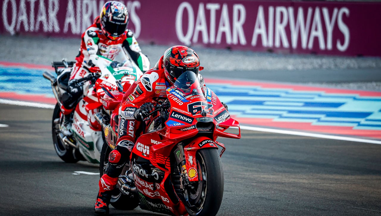 Las Ducati marcan el ritmo y Jorge Martín se ahoga en su dolor