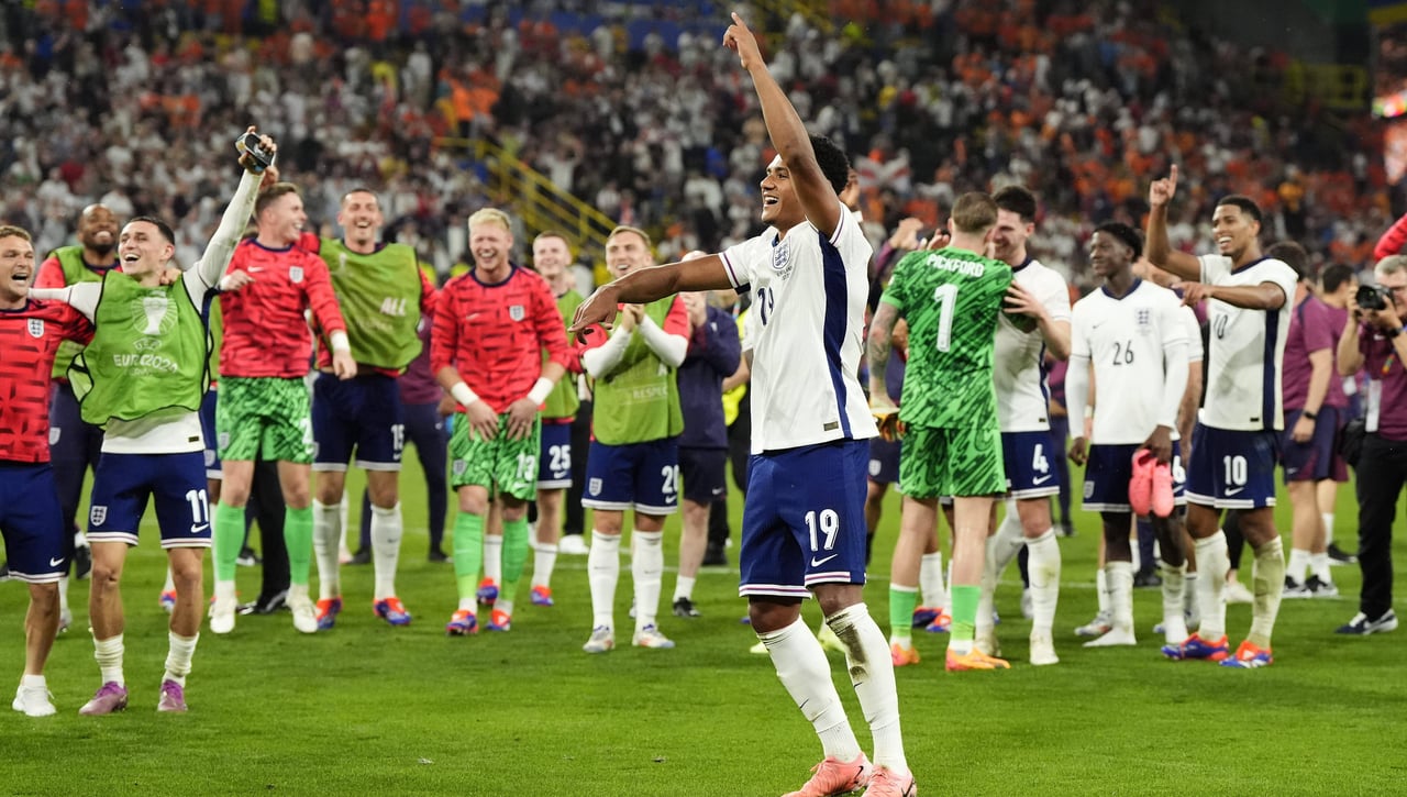 Países Bajos 1-2 Inglaterra: La 'armada británica' se cita con España en la final de la Eurocopa